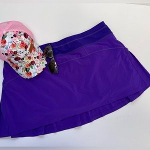 Athleta RunAround Pleated Mini-Skort